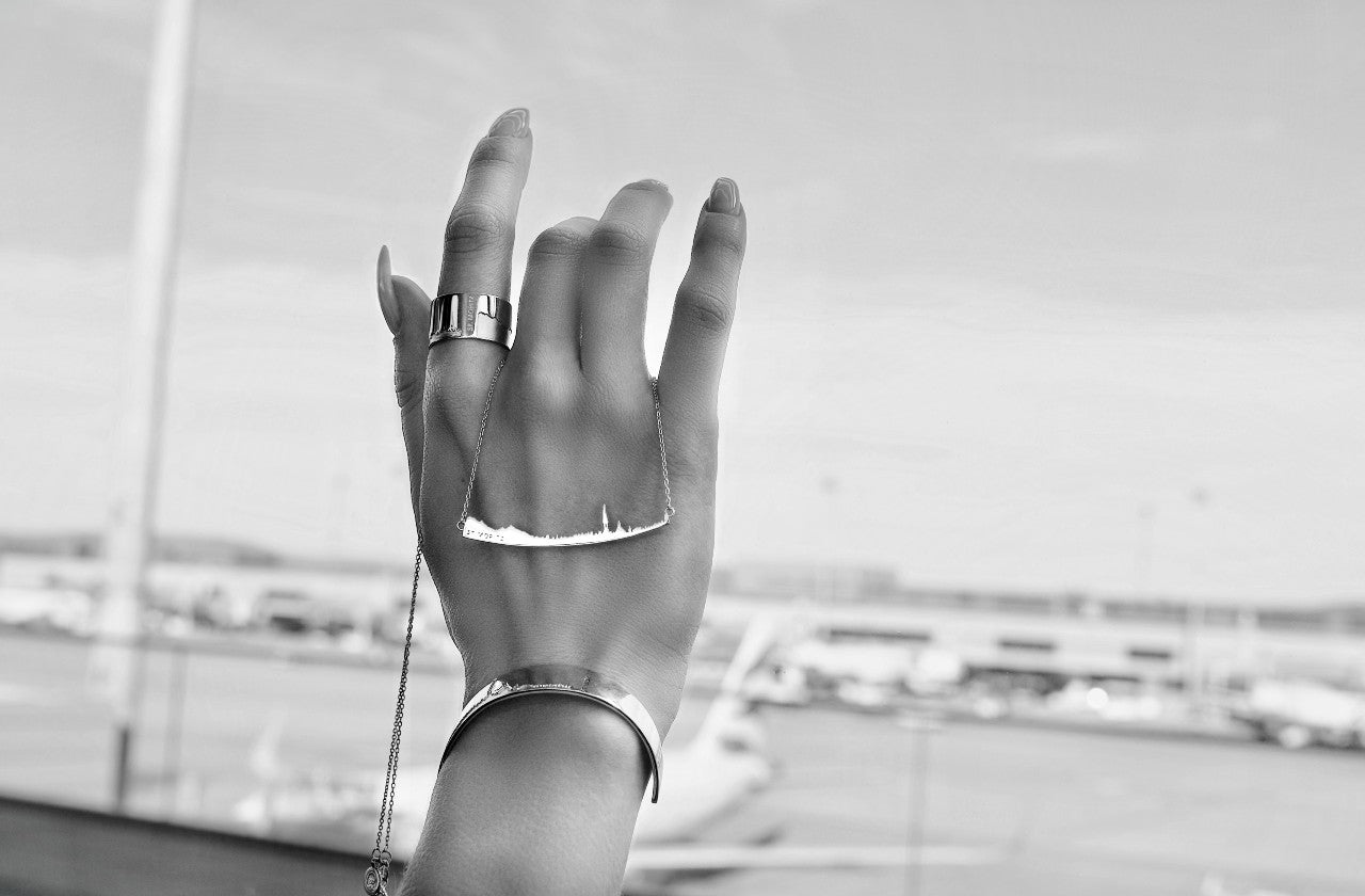 Lesunja Skyline Johannesburg Silver Ring