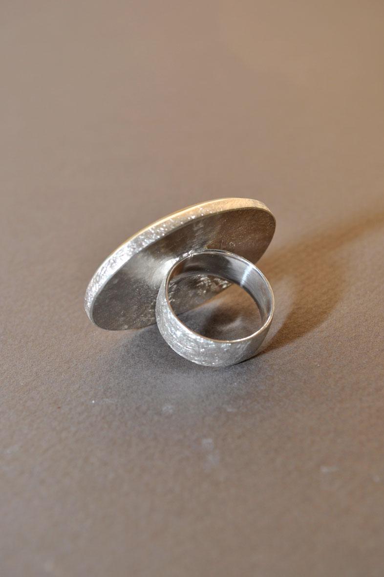 Lesunja Silver Agate Ring
