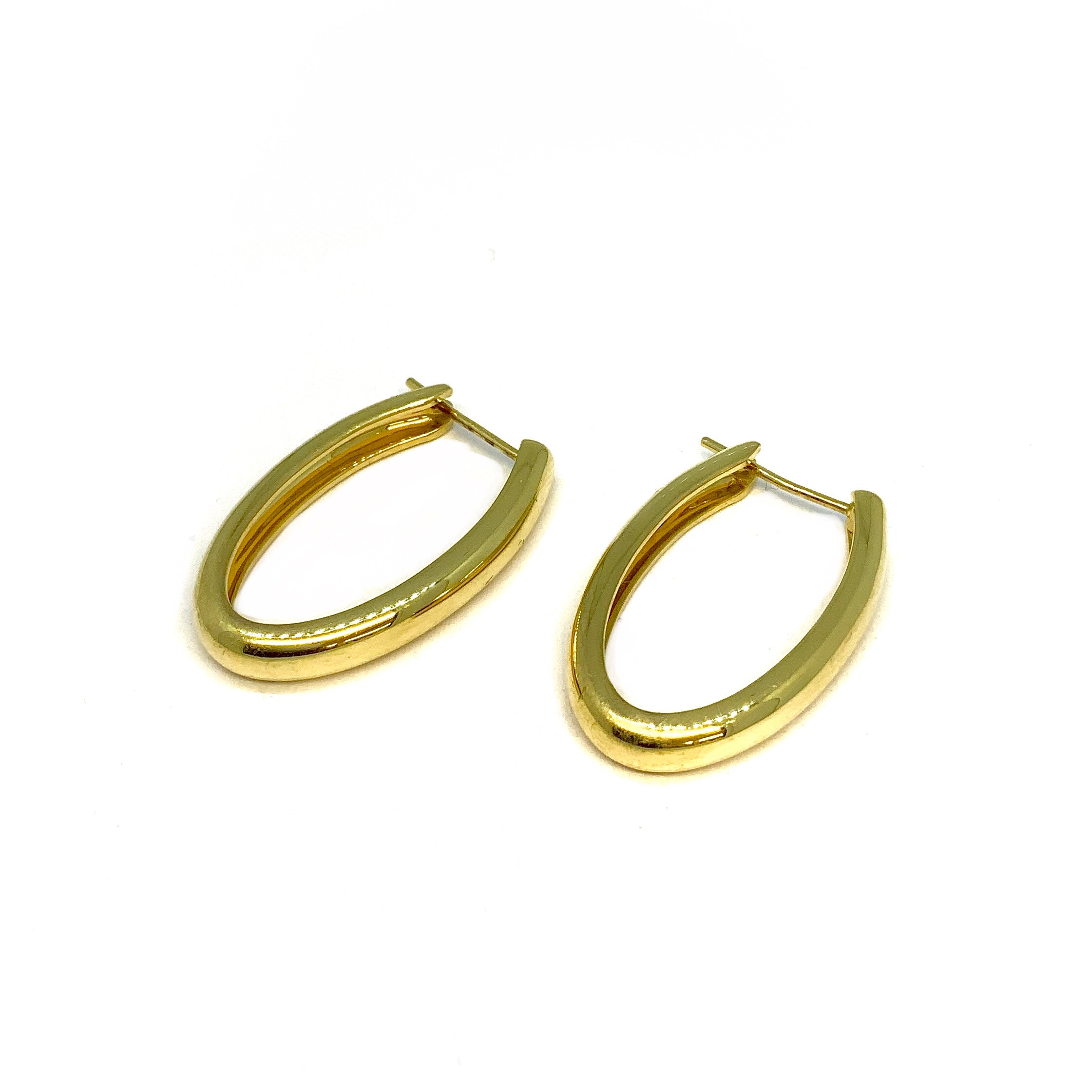 gold jade earrings