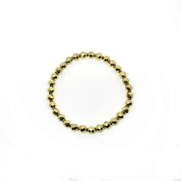 yellow gold plated bracelet
