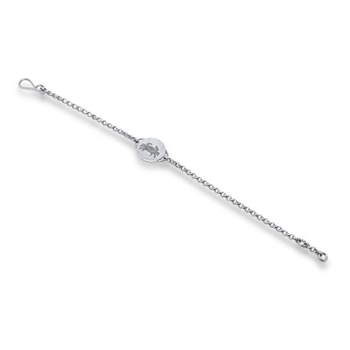 Lesunja Zodiac Cancer Silver Bracelet