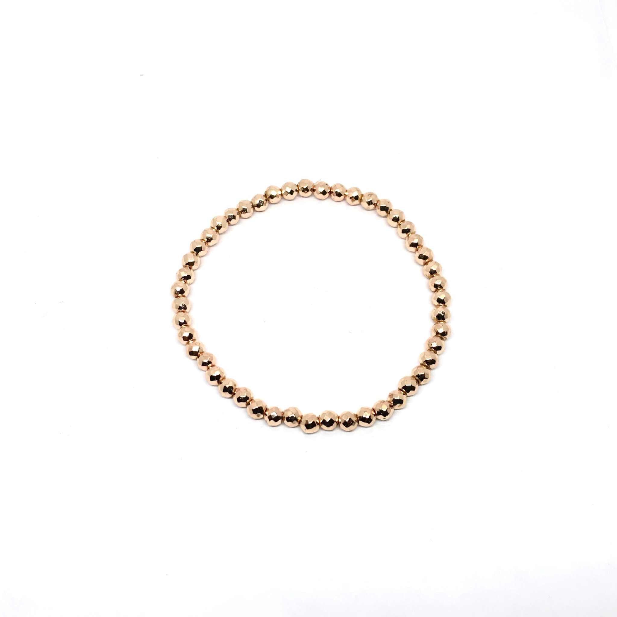 rose gold plated bracelet