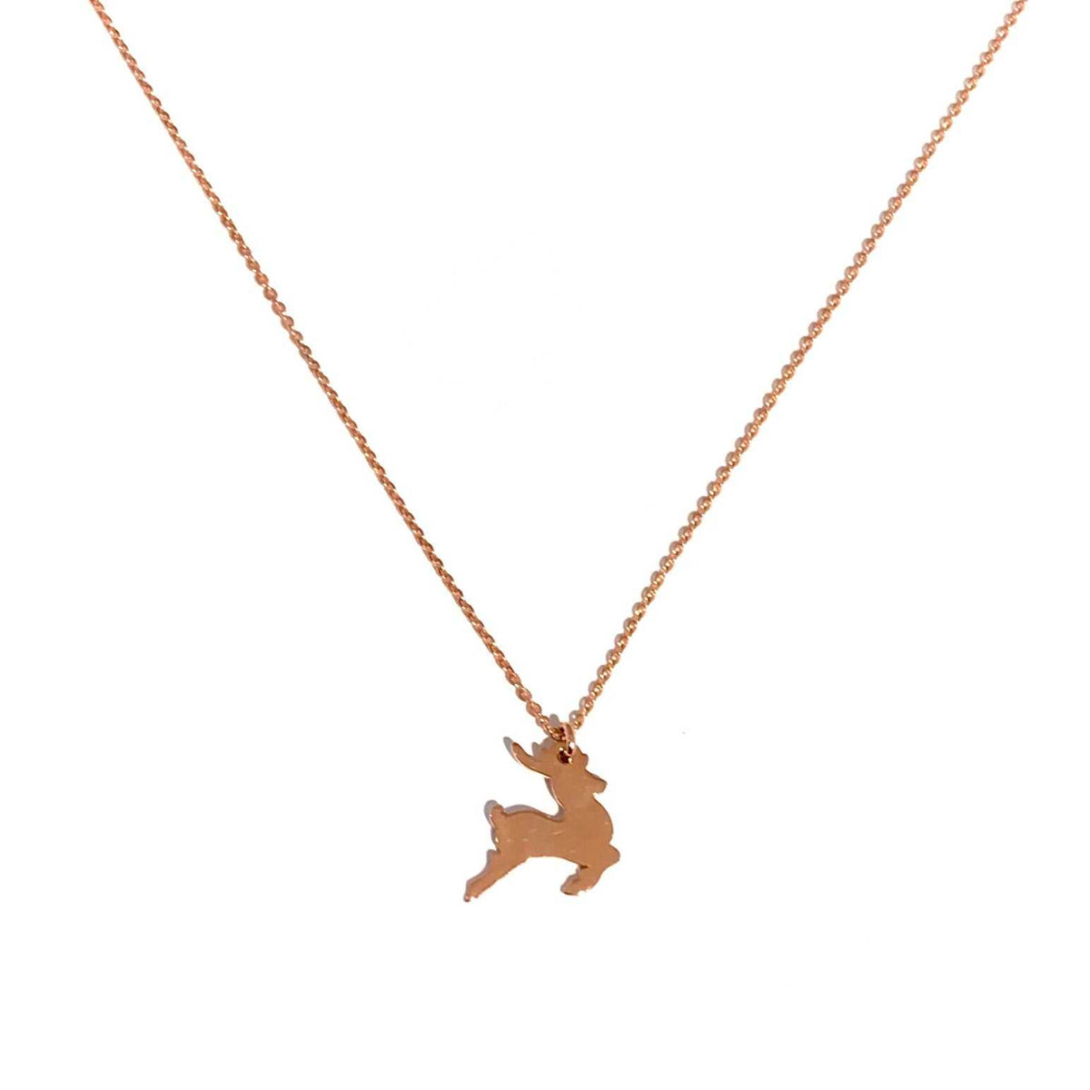 rose gold pendant necklace