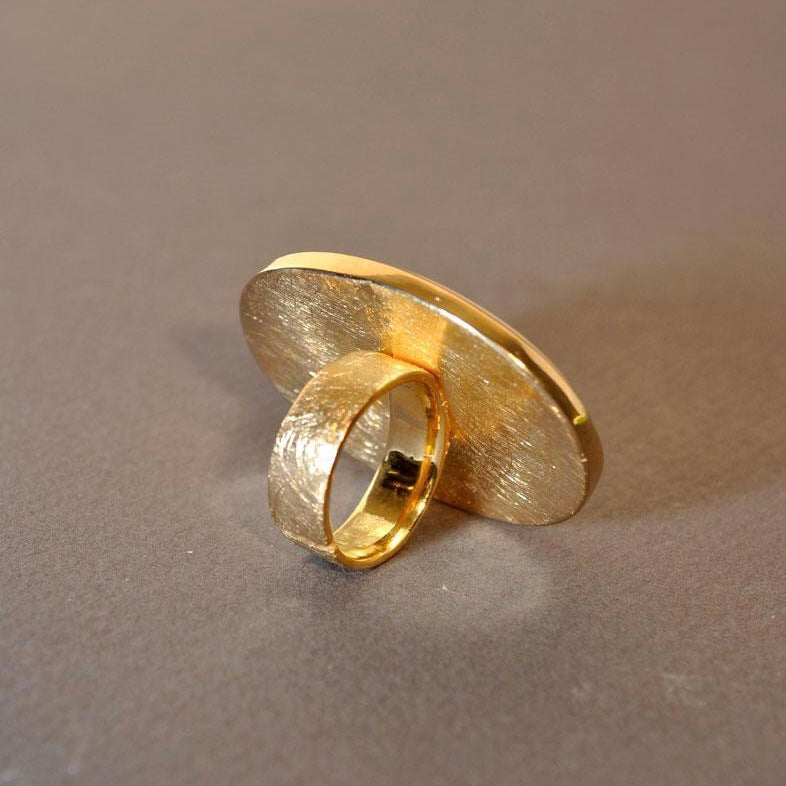 Lesunja Silver Agate Ring
