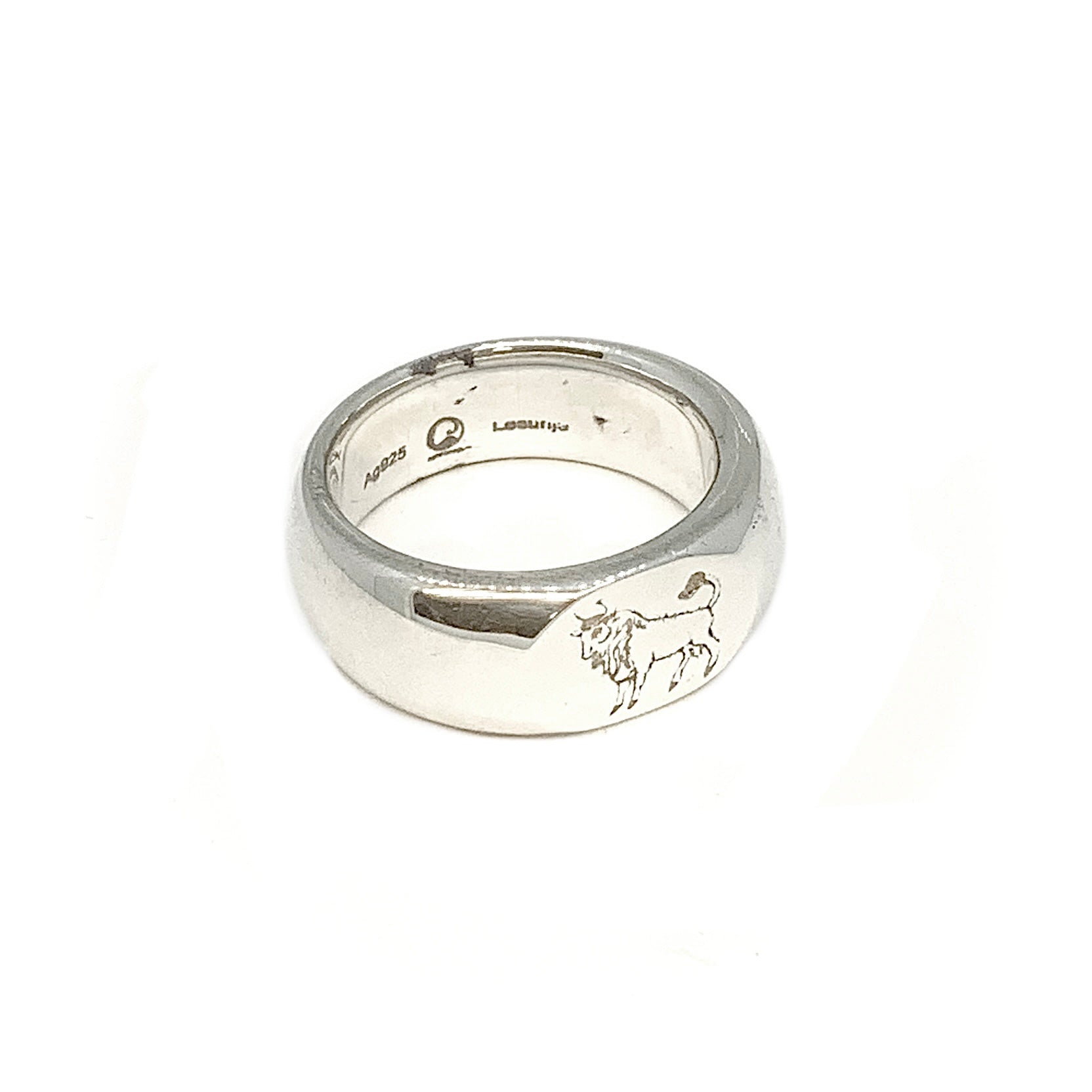 Lesunja Zodiac Taurus Silver Ring