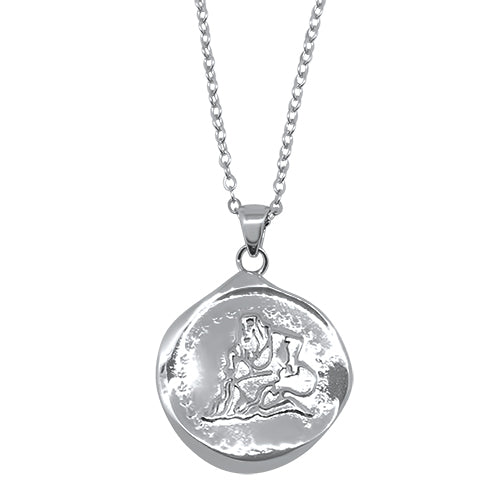 aquarius zodiac necklace
