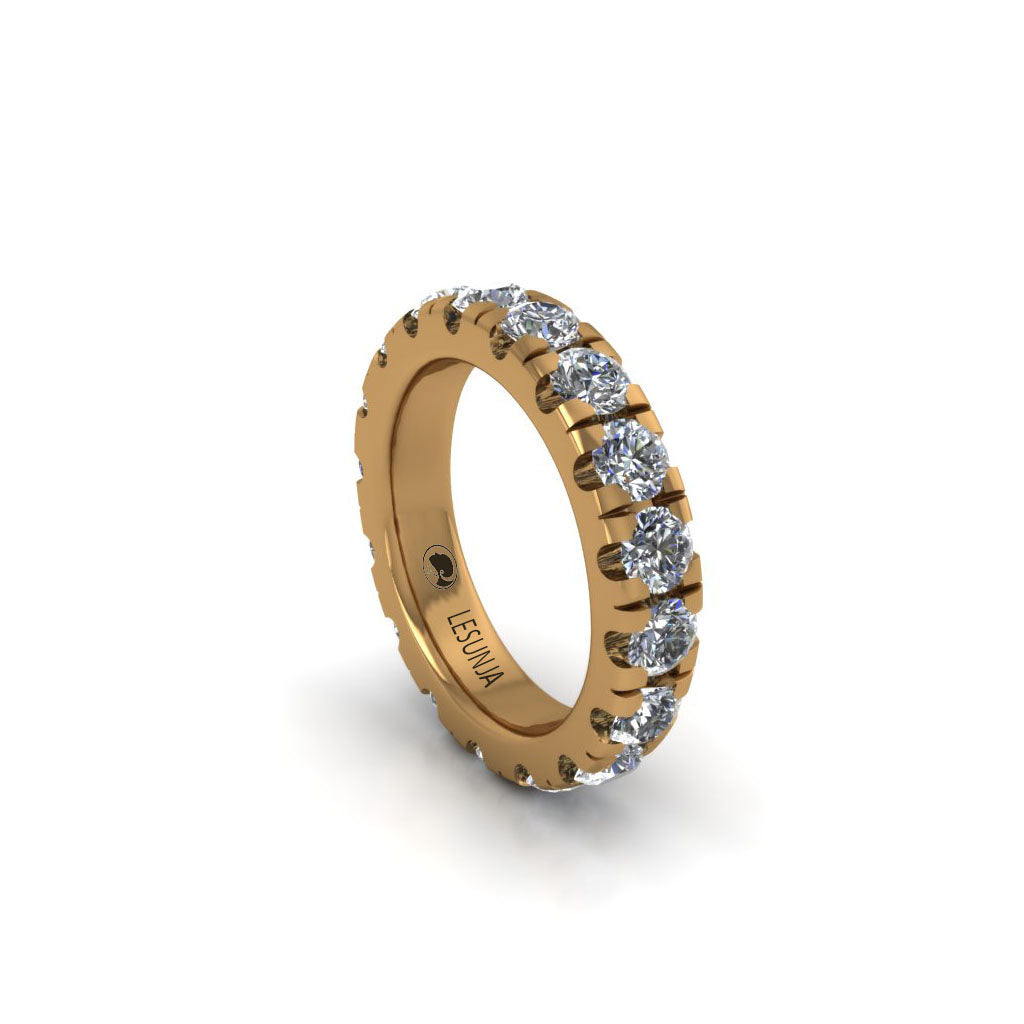 white gold eternity ring