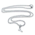 Lesunja Ballerinas Midnight Dance Silver Pendant