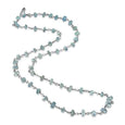 Lesunja Aqua Power Stones Silver Collier