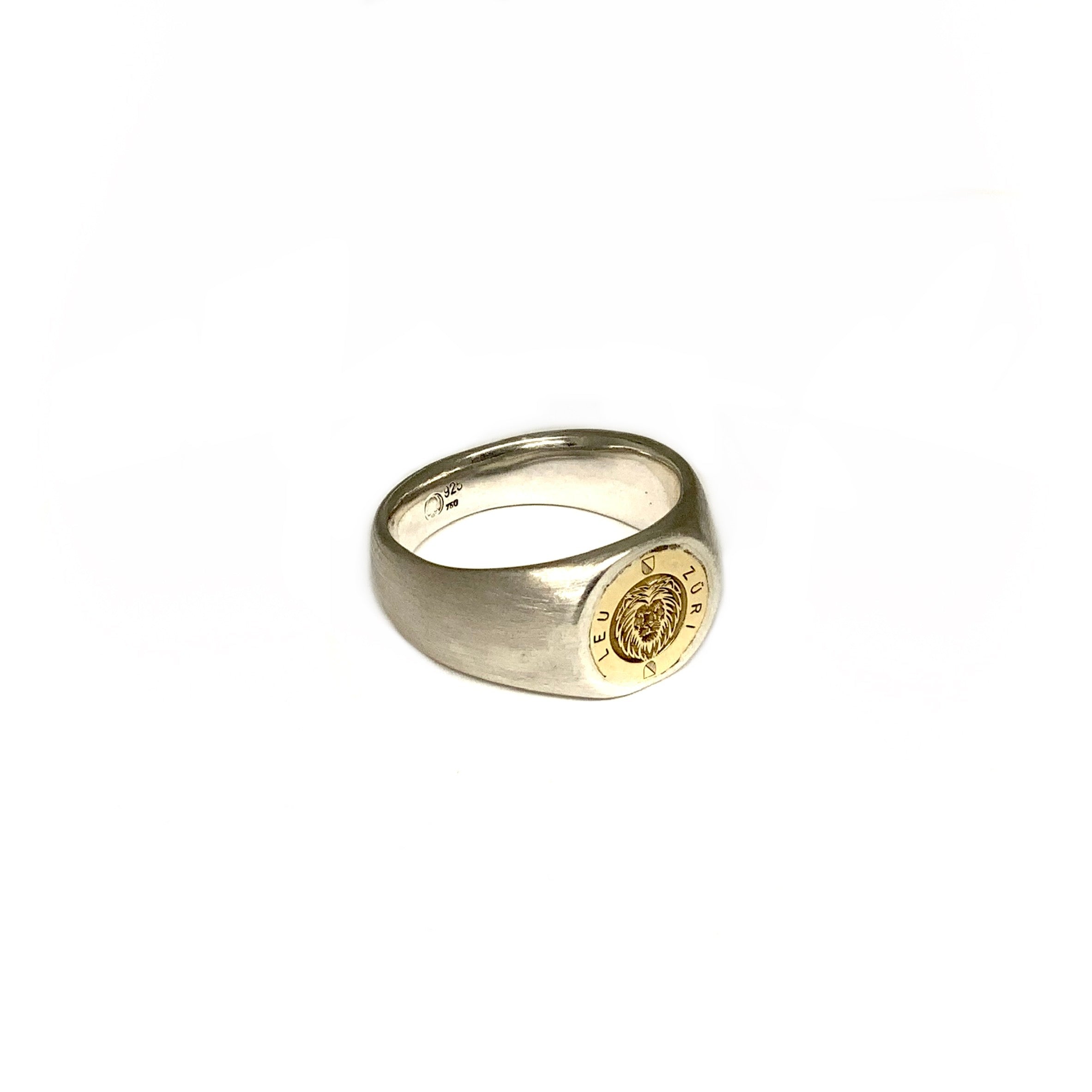 Lesunja Ring Silver Yellow Gold ZÜRI LEU