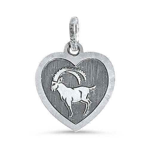 Lesunja Zodiac Capricorn Pendant, handmade fine jewellery from Switzerland