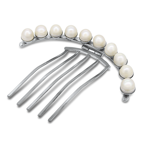 pearl hair clip