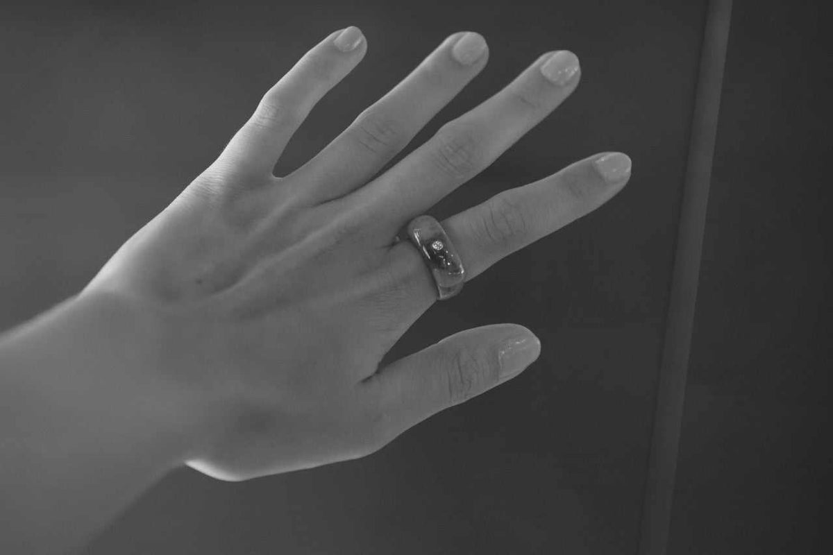 rose gold jade ring
