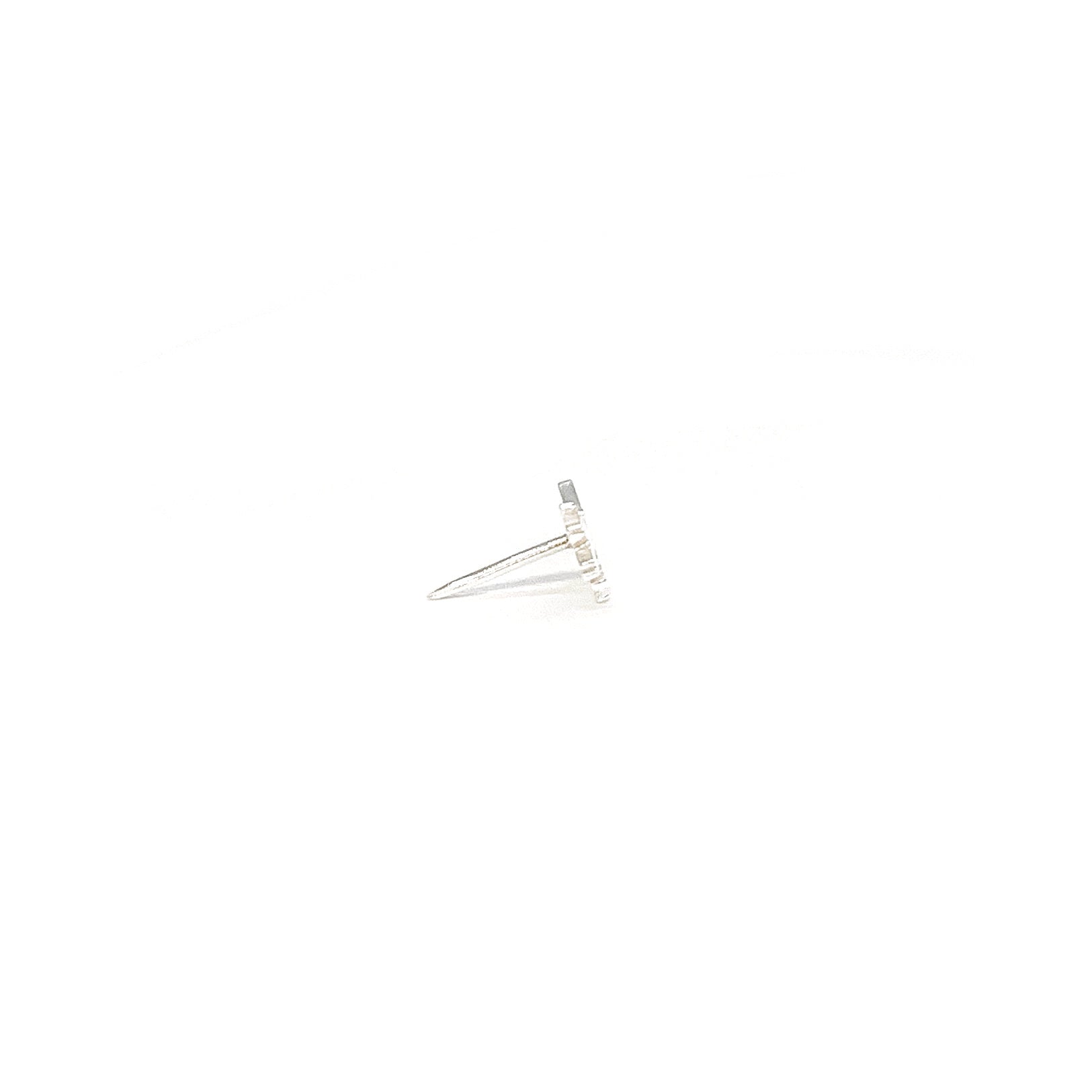 Lesunja Pin Silver Deer, detail view, Lesunja atelier Zurich