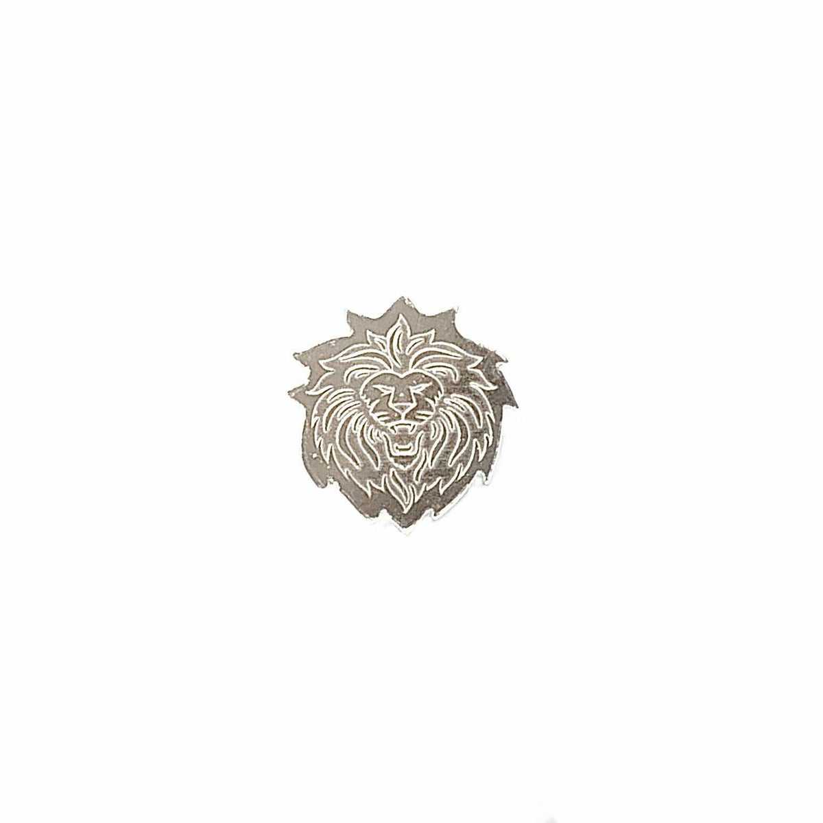 Lesunja Pin Silver Lion, handmade fine jewellery from Switzerland