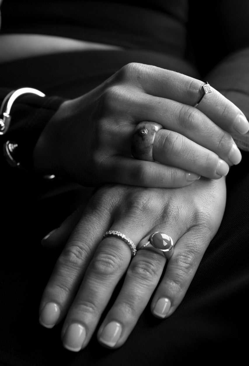 jade gold ring