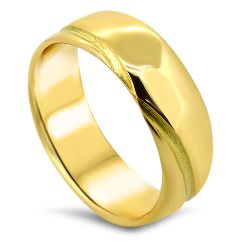 yellow gold ring