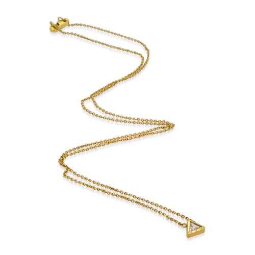 yellow gold necklace