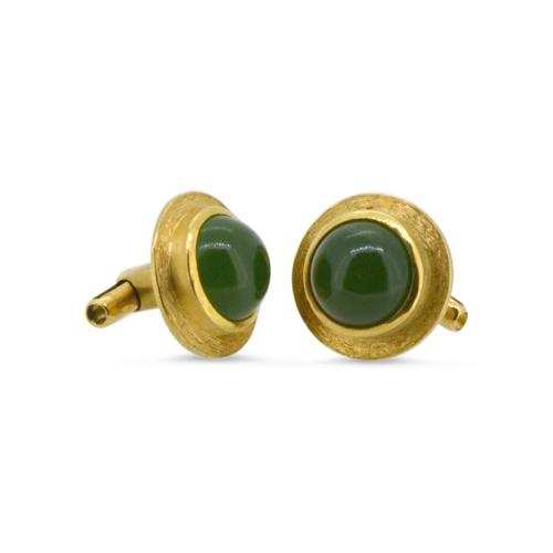 gold cufflinks