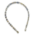Lesunja Hidden Secrets Romance Silver Pearls Headband