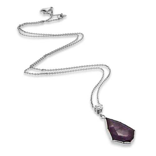 white gold necklace