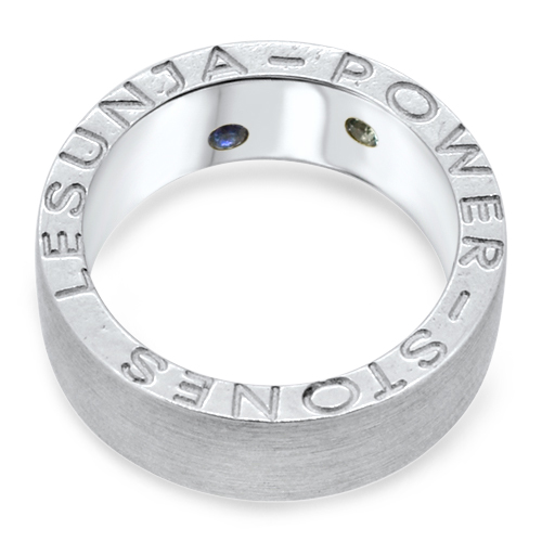 sterling silver rings with stones