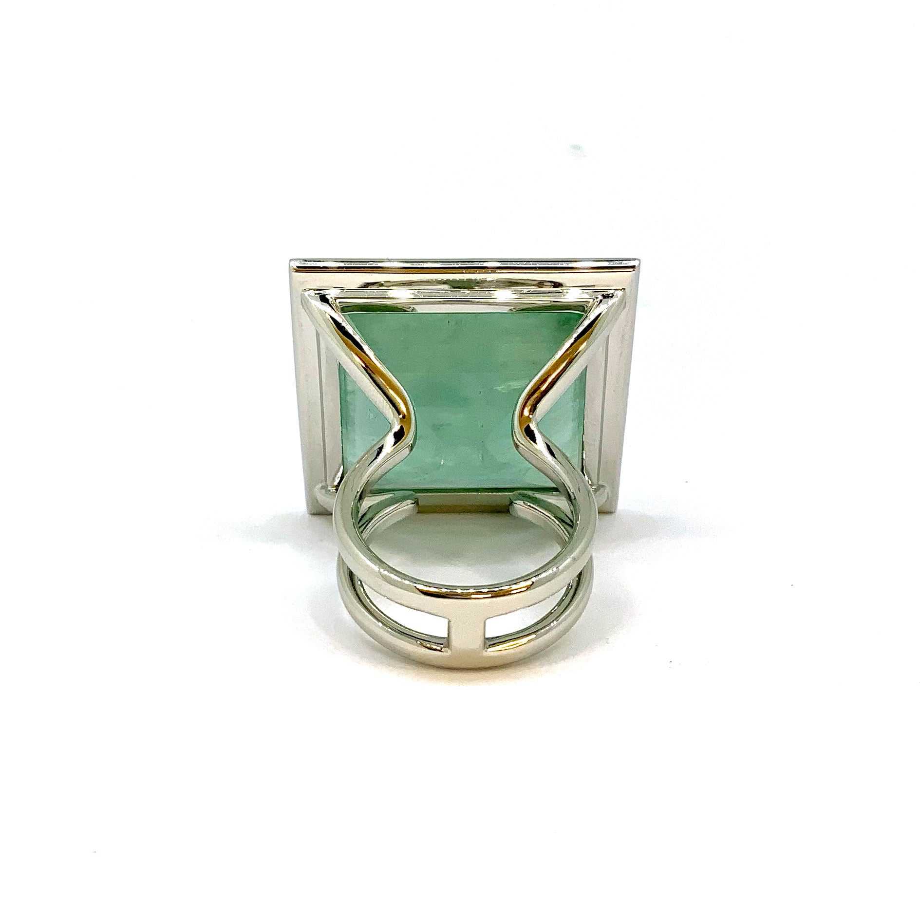 aquamarine platinum ring price