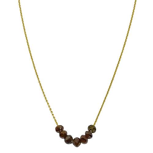 yellow diamond necklace