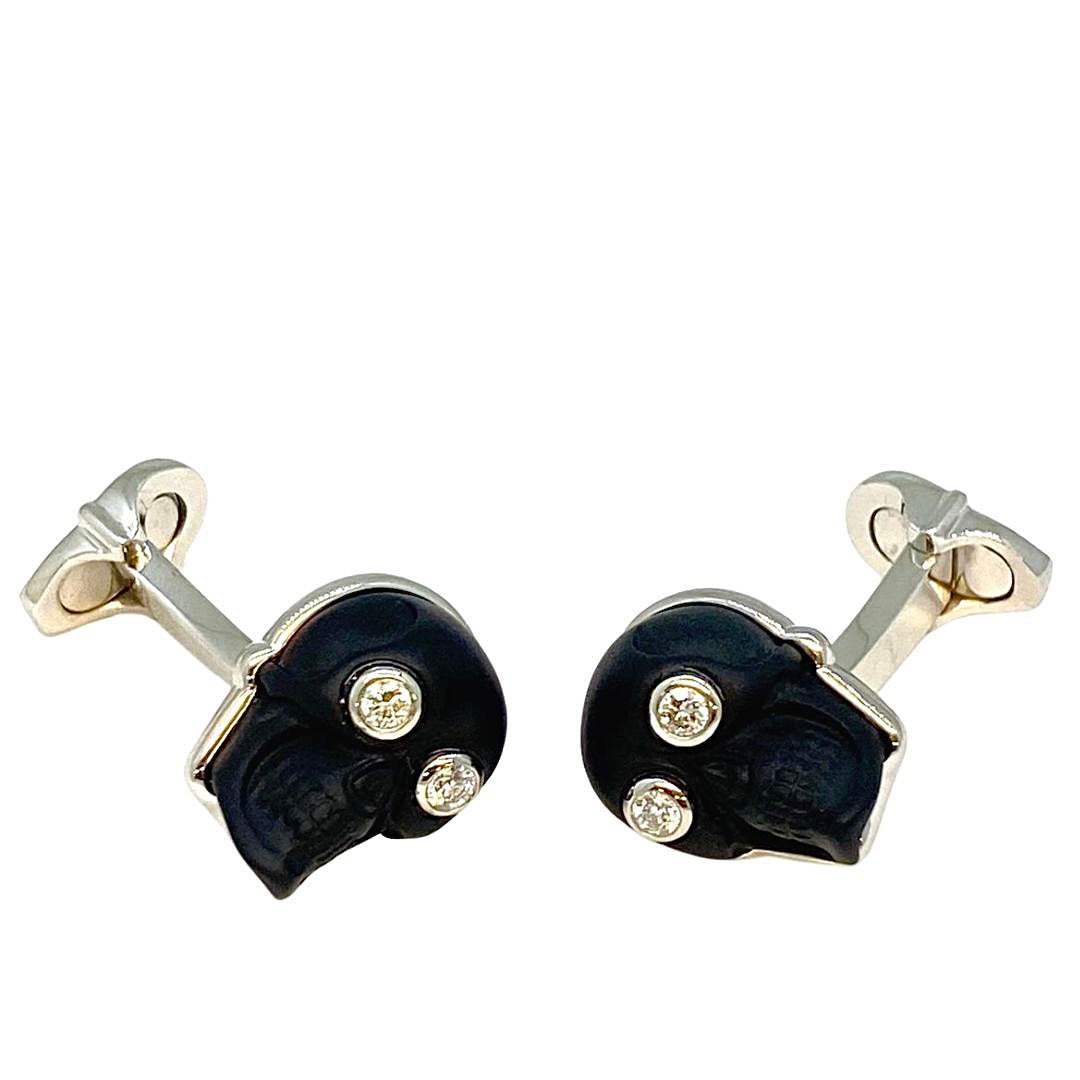 mens diamond cufflinks