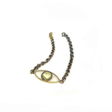 silver yellow gold lemon citrine