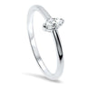 platinum diamond solitaire ring