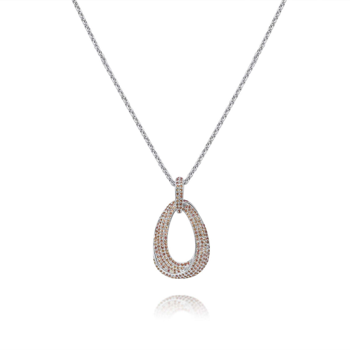 platinum pendant without chain