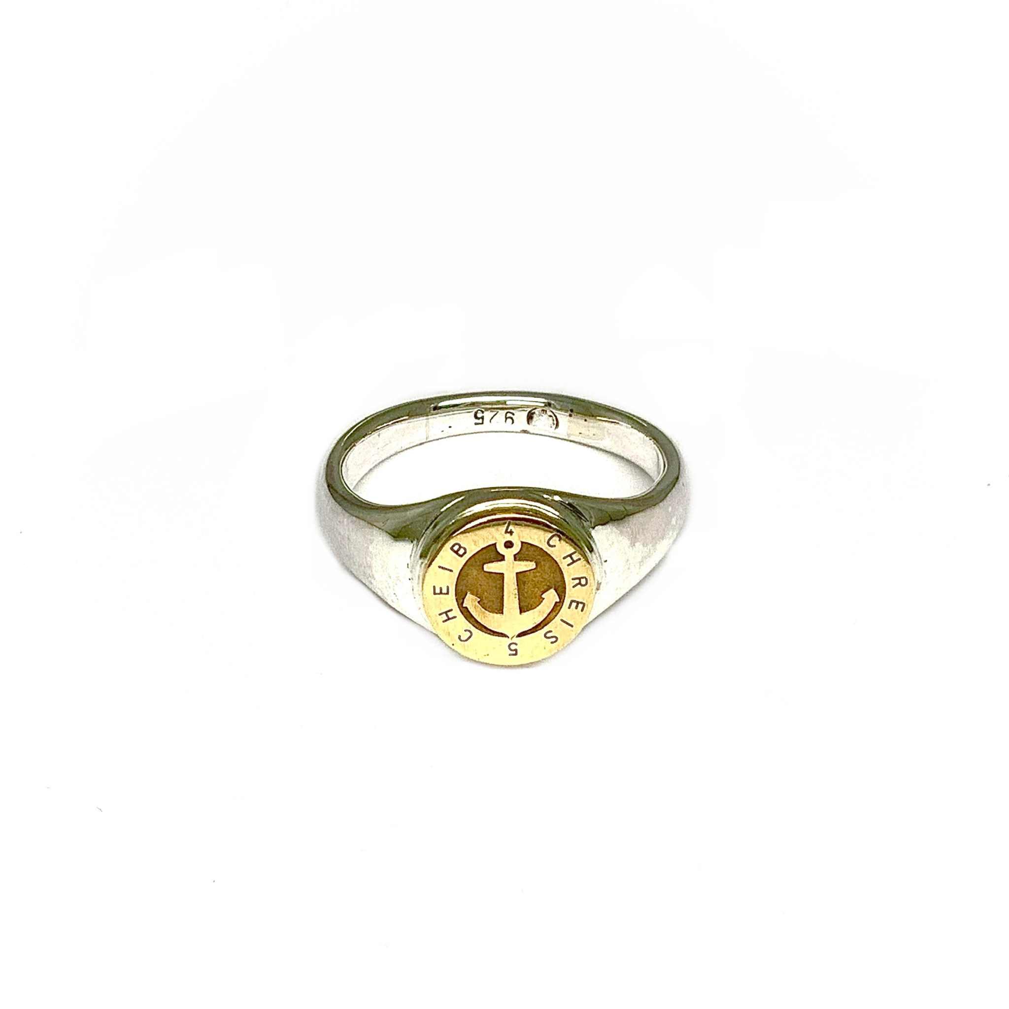 Lesunja Ring Silver Yellow Gold Chreis Cheib