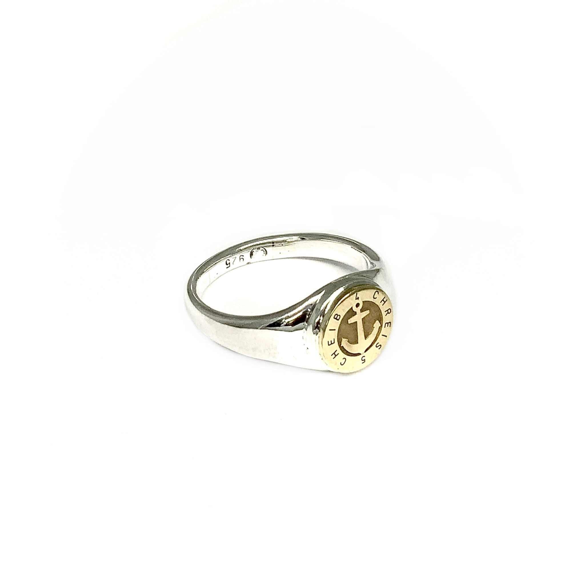 Lesunja Ring Silver Yellow Gold Chreis Cheib