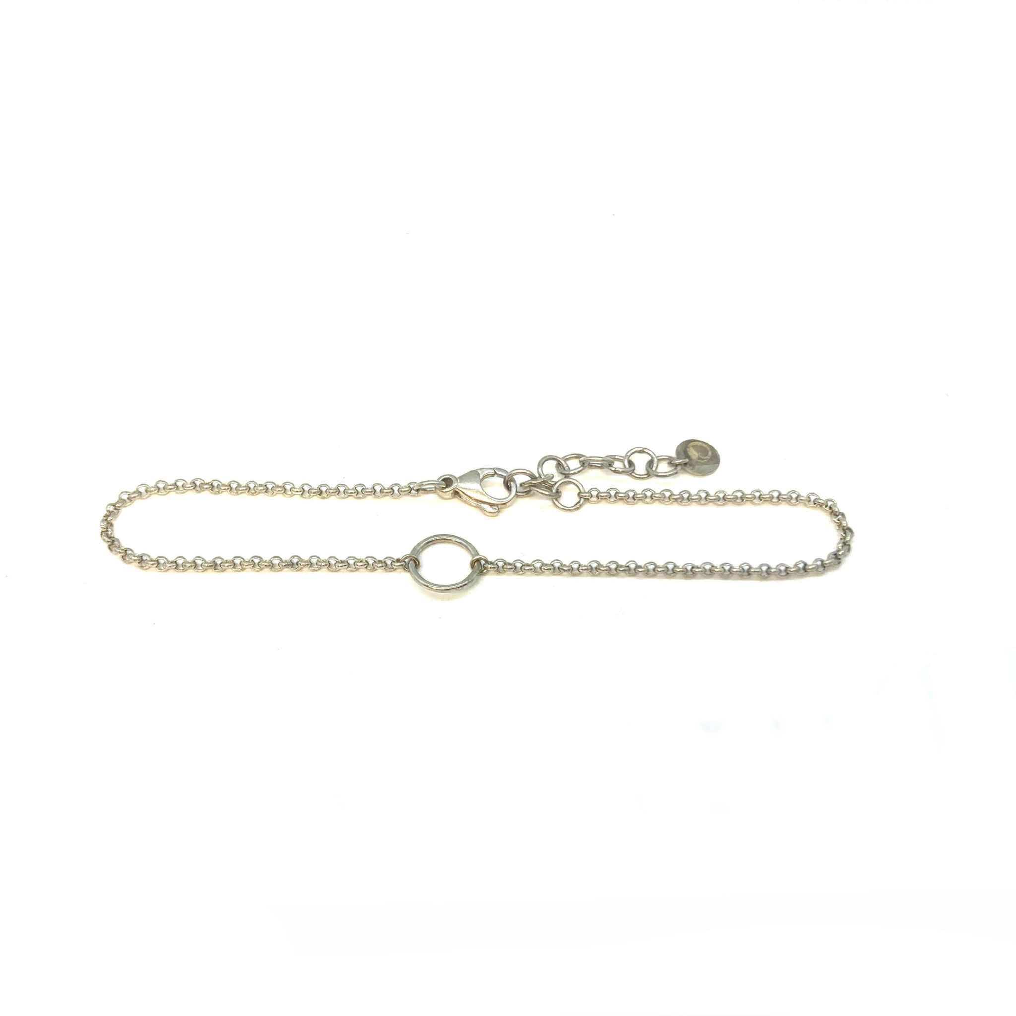 silver charm bracelet