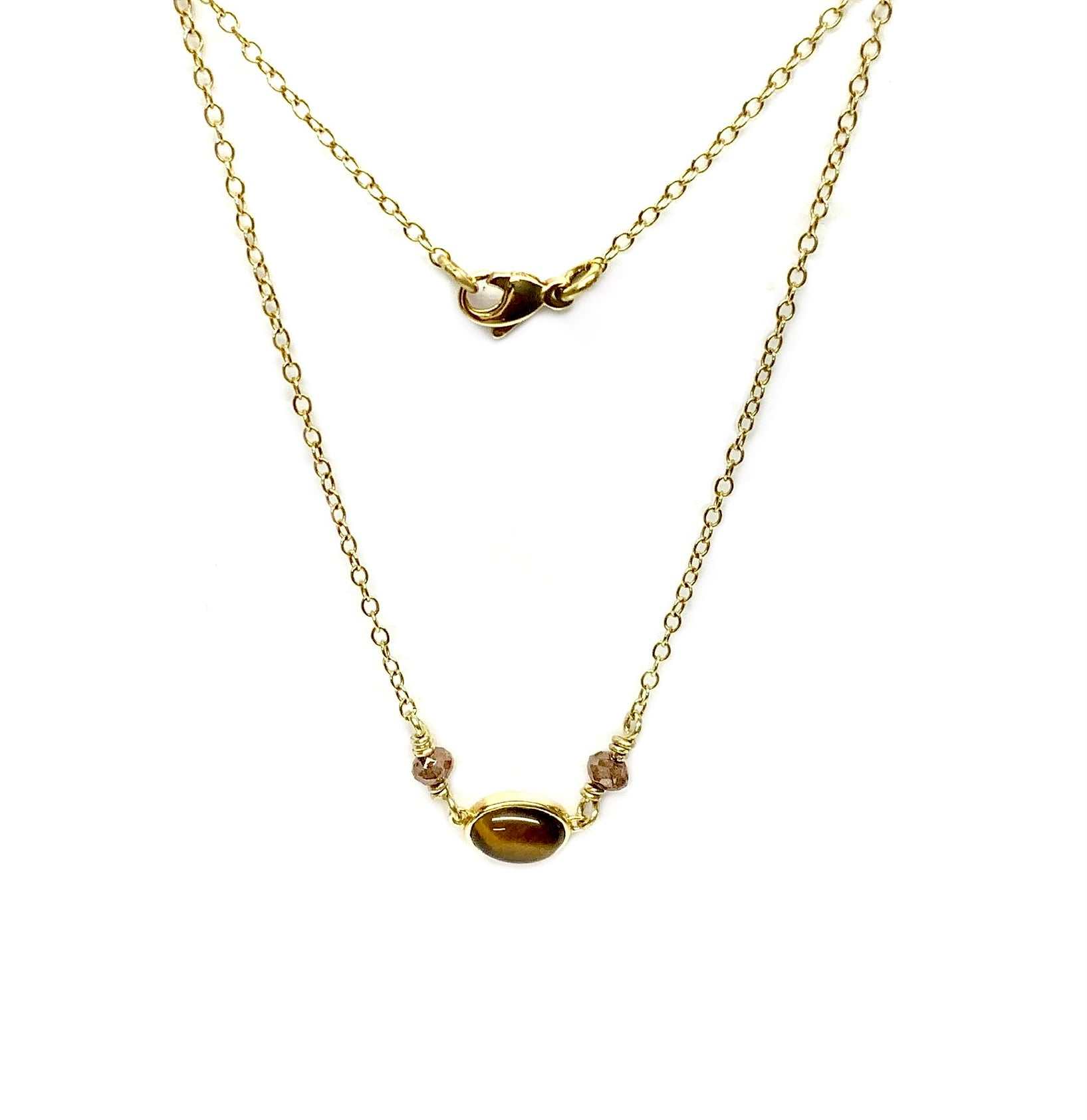 eye diamond necklace