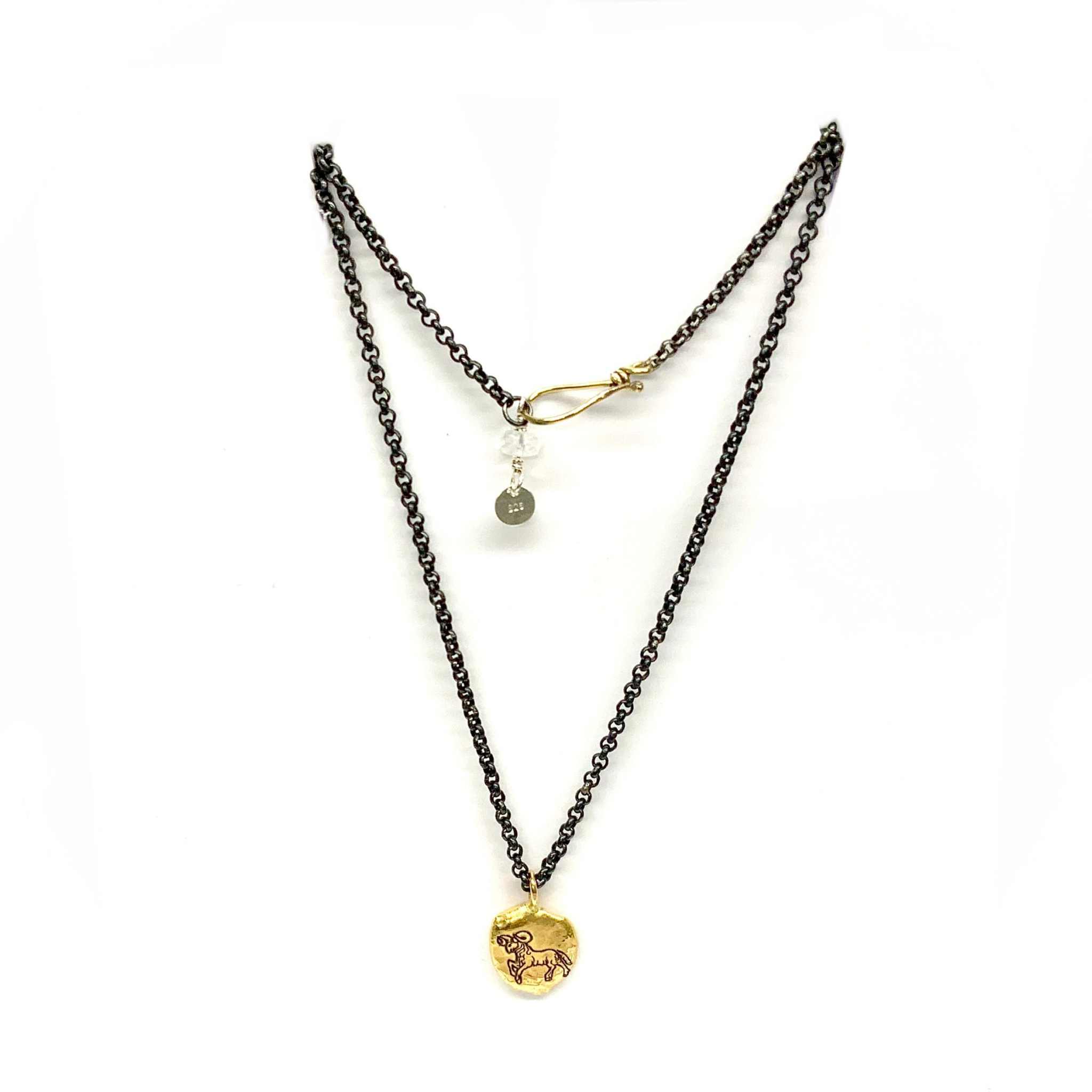 yellow silver chain