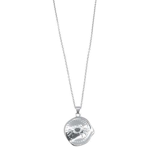 Lesunja Zodiac Cancer Silver Necklace