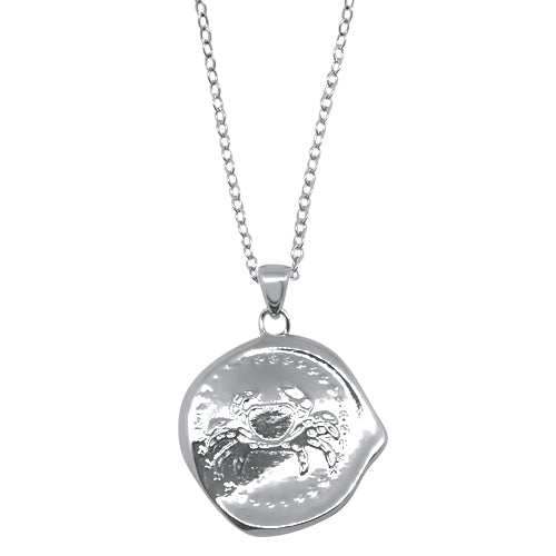 Lesunja Zodiac Cancer Silver Necklace