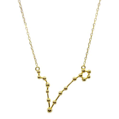 Lesunja Goldkette mit Sternzeichen Fische