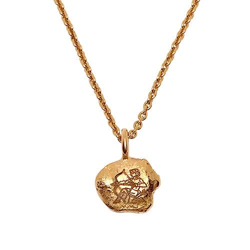 Lesunja Zodiac Sagittarius Necklace, handmade fine jewellery from Switzerland