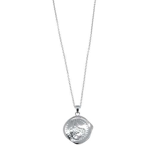 Lesunja Zodiac Scorpio Silver Necklace