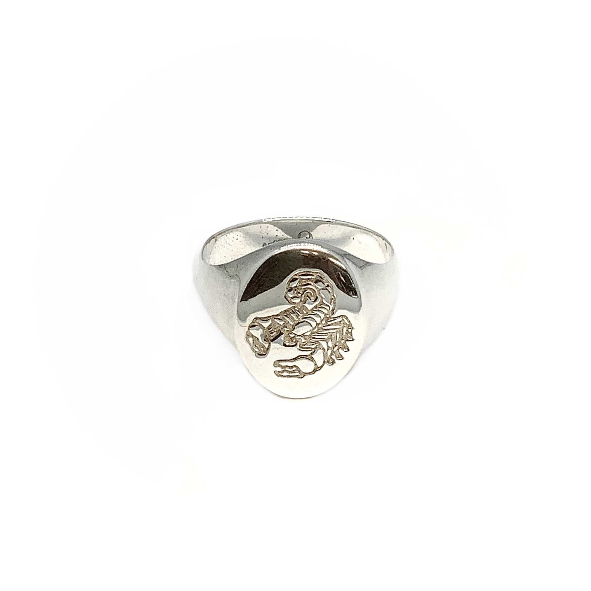 Lesunja Zodiac Scorpio Silver Ring