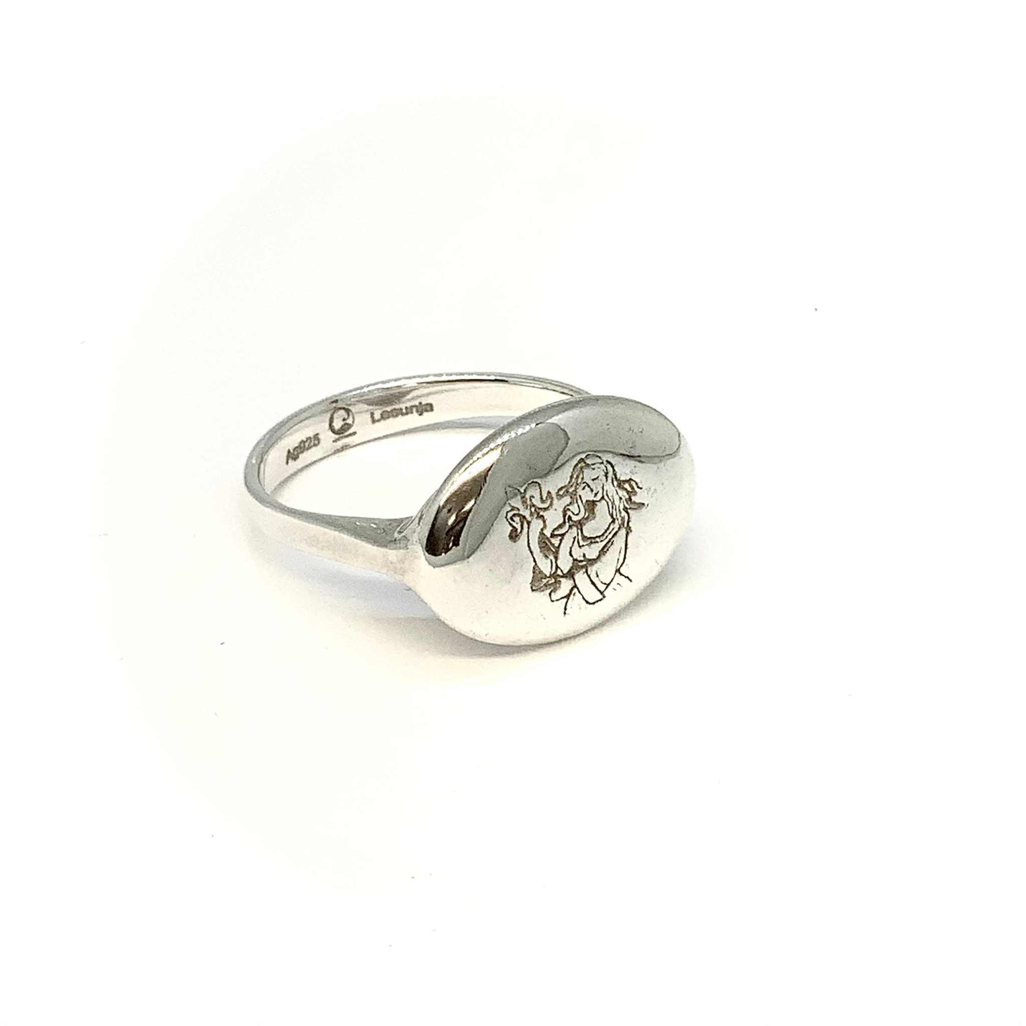 Lesunja Zodiac Virgo Silver Ring