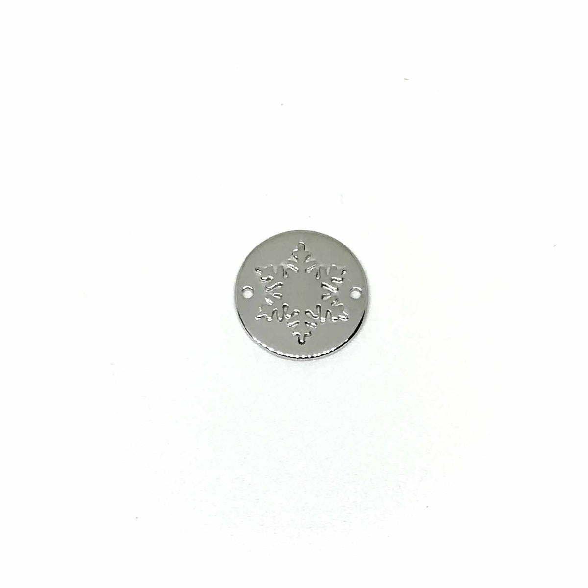 Lesunja Little Snowflake Silver Pendant, handmade fine jewellery from Switzerland