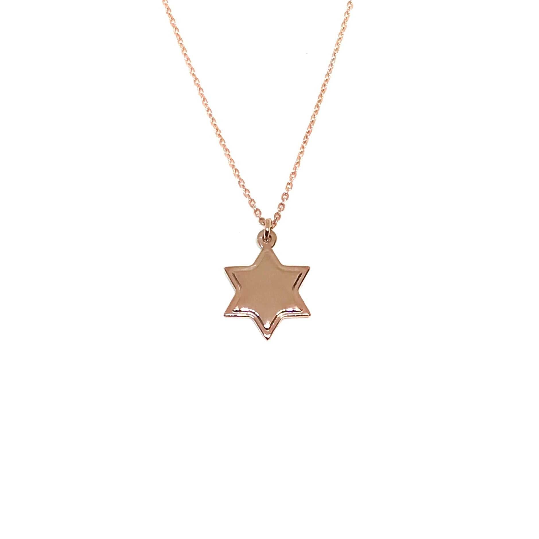 rose gold plated necklace