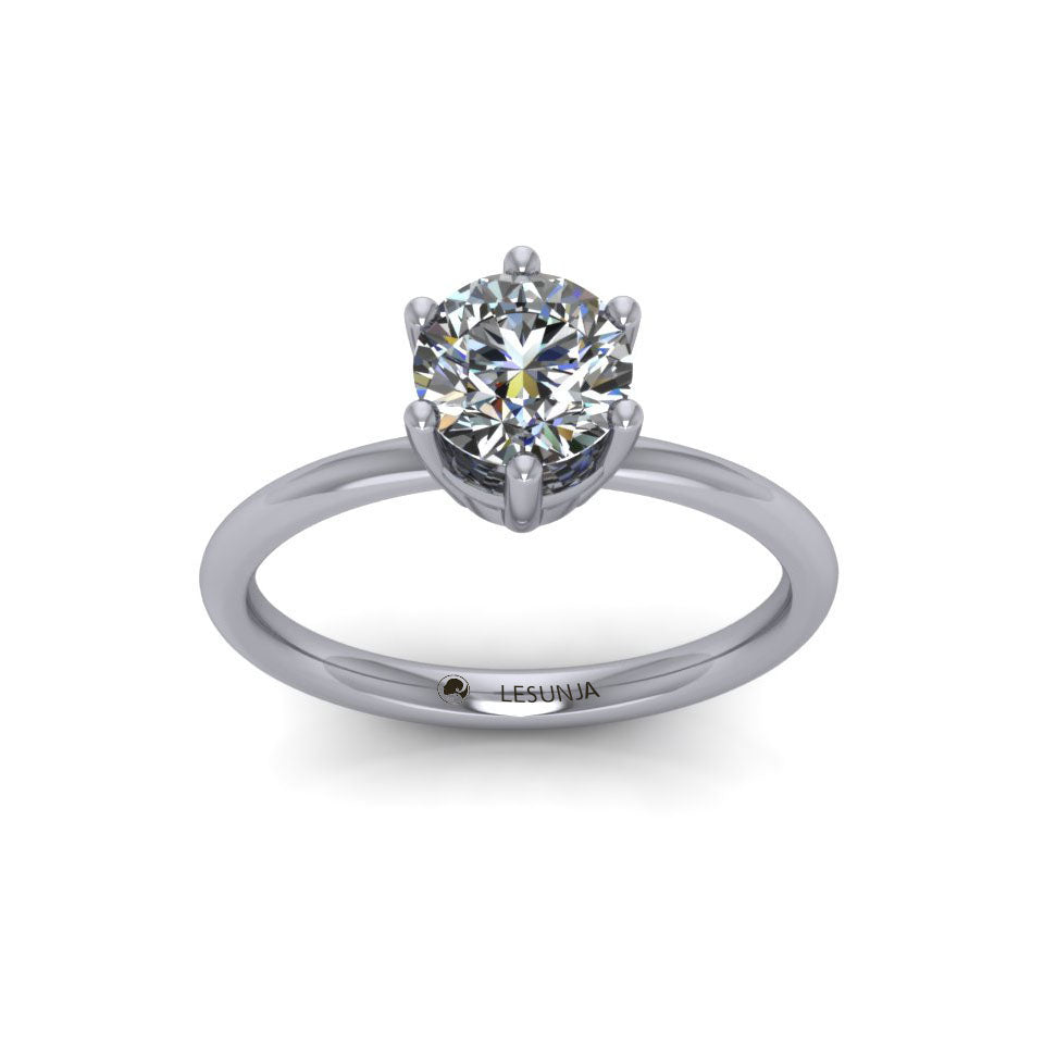white gold and diamond engagement rings