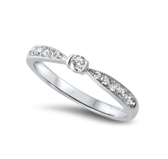 white gold diamond wedding rings