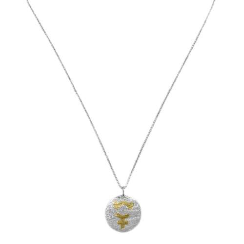 mercury gold pendant