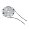 Lesunja Modern Colorful Sterling Silver Hair Stick, handmade fine jewellery from Switzerland
